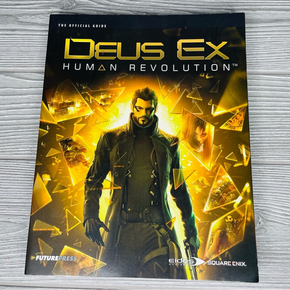 Deus Ex Human Revolution PS3 Game Video Game sony PLAYSTATION 3 book guide